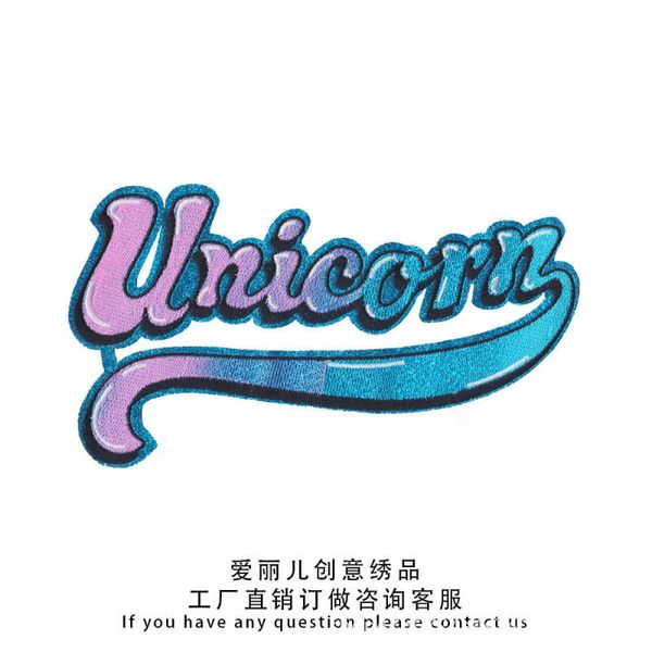 sequined letters patches for jackets,embroidered sequins unicorn alphabet badges appliques for jeans,patches for clothing a811, Black
sequined letters patches for jackets,embroidered sequins unicorn alphabet badges appliques for jeans,patches for clothing a811, Black