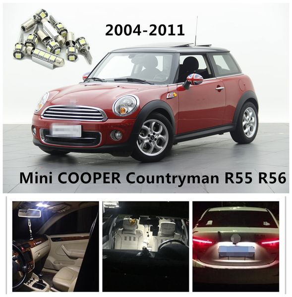 loaut 10pcs error white car led canbus bulbs interior package kit for mini cooper countryman 2004-2011 license plate
loaut 10pcs error white car led canbus bulbs interior package kit for mini cooper countryman 2004-2011 license plate