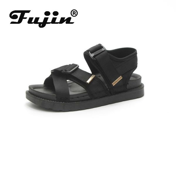 fujin women sandals summer 2020 students fashion flat bottom breathable back strap causal comfortable platform women sandals, Black
fujin women sandals summer 2020 students fashion flat bottom breathable back strap causal comfortable platform women sandals, Black