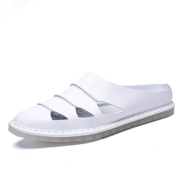 new 2019 summer men's large casual sandals british mens genuine leather beach shoes cool slippers toe big flats, Black
new 2019 summer men's large casual sandals british mens genuine leather beach shoes cool slippers toe big flats, Black