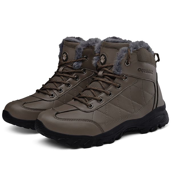 size 39-48 warmest snow boots 2019 hecrafted brand russian style genuine leather men winter shoes 716, Black
size 39-48 warmest snow boots 2019 hecrafted brand russian style genuine leather men winter shoes 716, Black