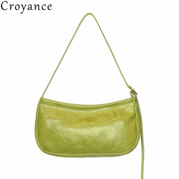 croyance 2020 spring summer women fashion handbags pu leather zipper shoulder bag female clutch solid color white green
croyance 2020 spring summer women fashion handbags pu leather zipper shoulder bag female clutch solid color white green