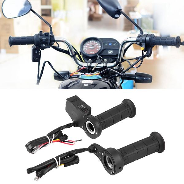 12v motorcycle electric heated warm hand grips handlebar digital display usb charger anti-skid handlebar grips new
12v motorcycle electric heated warm hand grips handlebar digital display usb charger anti-skid handlebar grips new