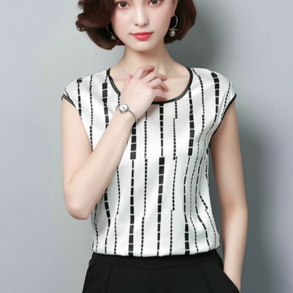 women women blouse womens 2019 fashion summer casual silk shirts women printed blouse party girls blusas femininas d733 30, White
women women blouse womens 2019 fashion summer casual silk shirts women printed blouse party girls blusas femininas d733 30, White