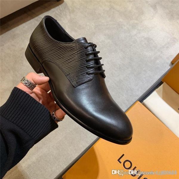 men's business shoes wall street derby 1a457f luxury designer shoes non-slip wear-resistant soles first layer of water-dyed sheepskin, Black
men's business shoes wall street derby 1a457f luxury designer shoes non-slip wear-resistant soles first layer of water-dyed sheepskin, Black
