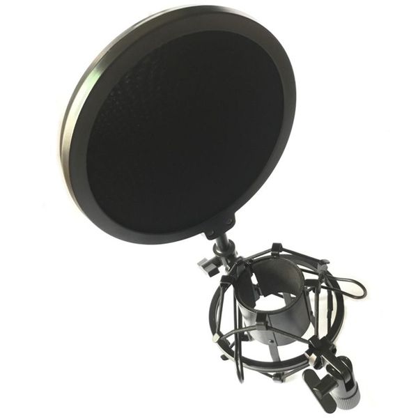 ams-professional microphone mic mount with shield articulating head telescoping height microphone holder stand bracket
ams-professional microphone mic mount with shield articulating head telescoping height microphone holder stand bracket