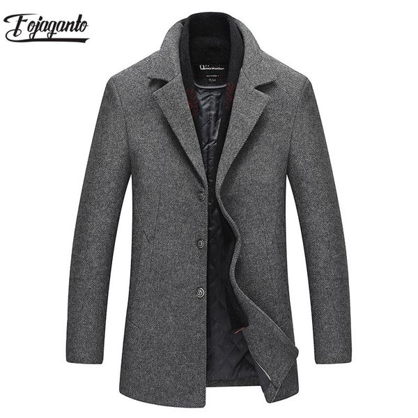 fojaganto men winter coat 2019 men's new fashion solid color warm thick pocket decoration pea coat male trench overcoat, Black
fojaganto men winter coat 2019 men's new fashion solid color warm thick pocket decoration pea coat male trench overcoat, Black