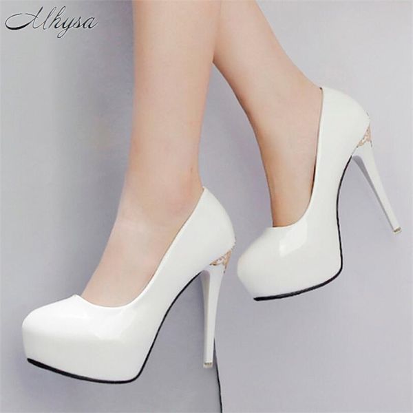 2020 fashion women's pumps platform shoes woman patent leather buckle high heels party wedding shoes tacones mujer high 12cm, Black
2020 fashion women's pumps platform shoes woman patent leather buckle high heels party wedding shoes tacones mujer high 12cm, Black