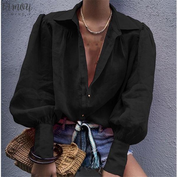 womens chiffon long puff sleeves shirt new autumn ladies casual buttons wear female fashion solid color shirts hot, White
womens chiffon long puff sleeves shirt new autumn ladies casual buttons wear female fashion solid color shirts hot, White