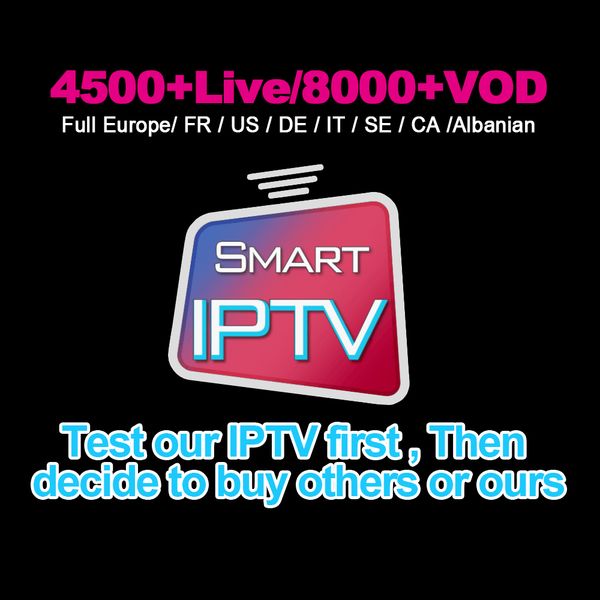 Best Global IPTV Subscription 6000+LIVE TV And VOD For France UK Italy Germany Abonnement Iptv Support M3U Mag Box Smart TV TV BOX
Best Global IPTV Subscription 6000+LIVE TV And VOD For France UK Italy Germany Abonnement Iptv Support M3U Mag Box Smart TV TV BOX
