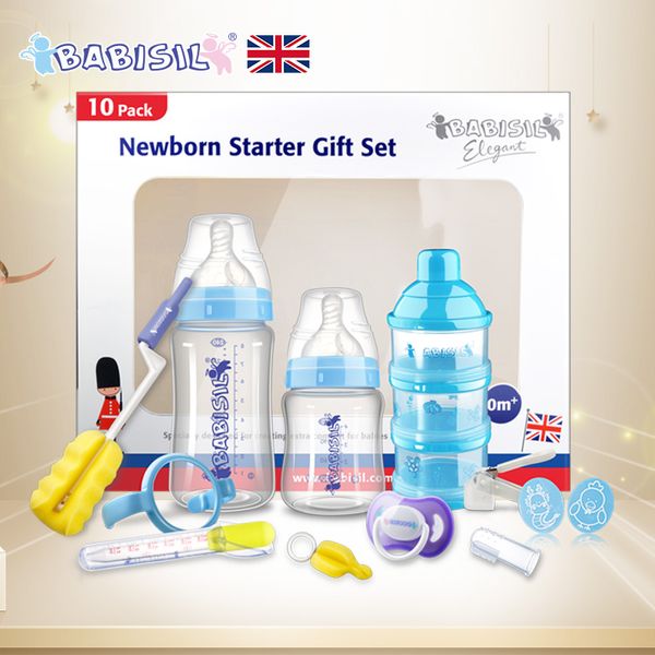 glass baby bottle set newborns start gift set