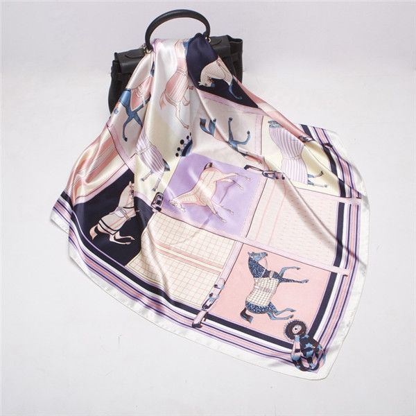 fashionable decorative silk scarf with 90cm square for new 2019 summer silk scarf girls, Blue;gray
fashionable decorative silk scarf with 90cm square for new 2019 summer silk scarf girls, Blue;gray