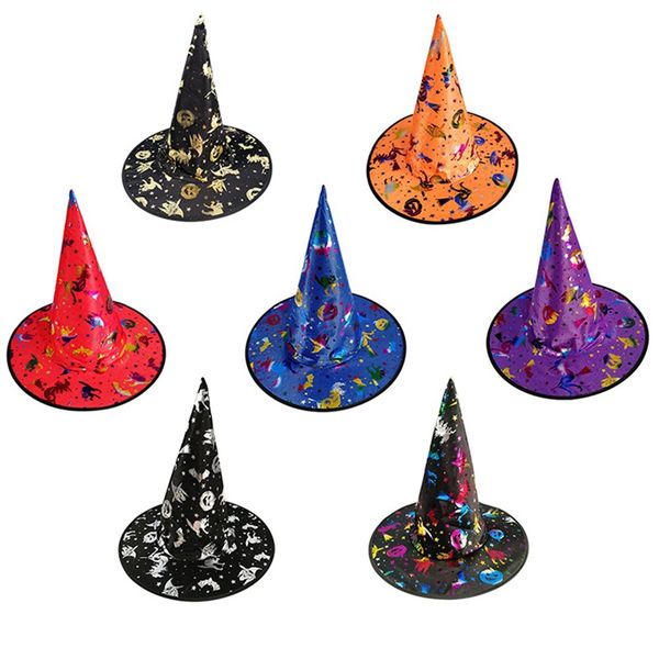 halloween witch hats masquerade bronzing witch hat halloween party fancy dress decor kids diy cosplay costume accessories
halloween witch hats masquerade bronzing witch hat halloween party fancy dress decor kids diy cosplay costume accessories