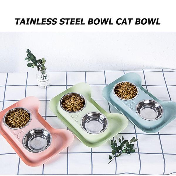 stainless steel double dog bowls anti-skidding puppy cat food water feeder pets feeding drinking dishes pet supplies
stainless steel double dog bowls anti-skidding puppy cat food water feeder pets feeding drinking dishes pet supplies