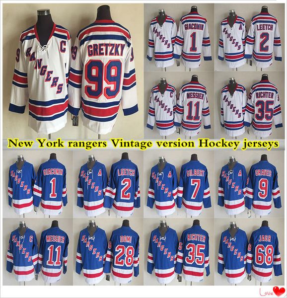 new york rangers ccm vintage jerseys 99 gretzky 35 richter 68 jagr 9 graves 11 messier 7 gilbert 2 leetch giacomin hockey jersey, Black;red
new york rangers ccm vintage jerseys 99 gretzky 35 richter 68 jagr 9 graves 11 messier 7 gilbert 2 leetch giacomin hockey jersey, Black;red