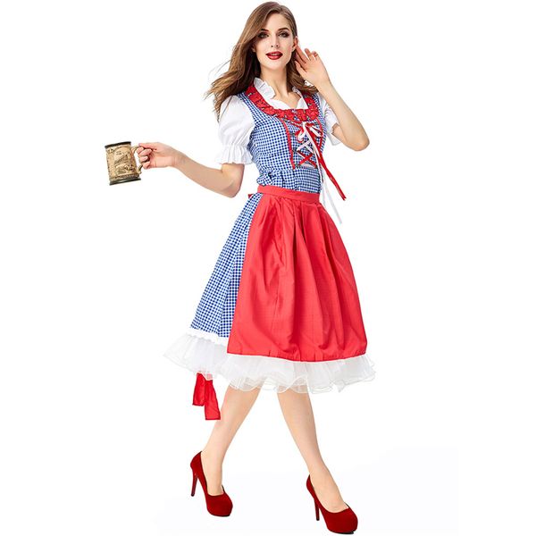 new halloween cosplay costume beer costume bar work performance traditional festival, Silver
new halloween cosplay costume beer costume bar work performance traditional festival, Silver