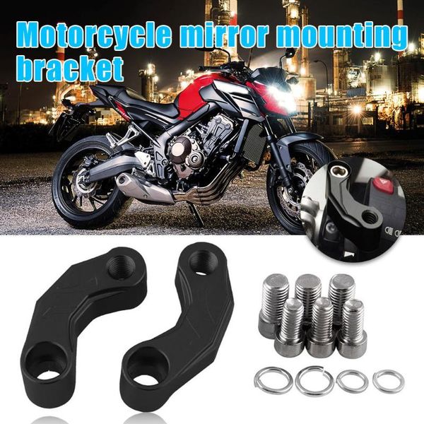 side mirror riser cnc extender extension adapter kit billet 6061 aluminum black surface treatment for r nine t r1200r
side mirror riser cnc extender extension adapter kit billet 6061 aluminum black surface treatment for r nine t r1200r