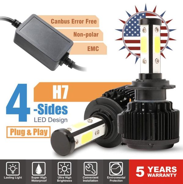 1 pair 4 side cob 100w 10000lm car led headlight bulbs h4 h7 h11 h13 9004 9005 9006 5202 chips auto led bulb 12v 6500k headlamp
1 pair 4 side cob 100w 10000lm car led headlight bulbs h4 h7 h11 h13 9004 9005 9006 5202 chips auto led bulb 12v 6500k headlamp