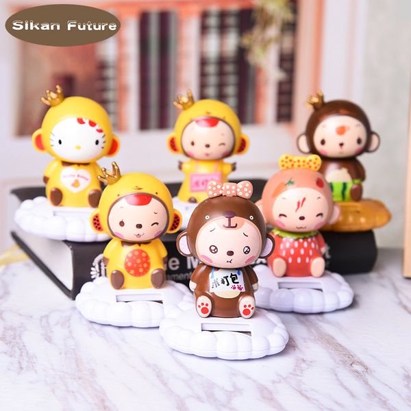 car ornament solar powered dancing shaking head cartoon nod monkey doll automobile auto dashboard decoration cute car accessorie
car ornament solar powered dancing shaking head cartoon nod monkey doll automobile auto dashboard decoration cute car accessorie