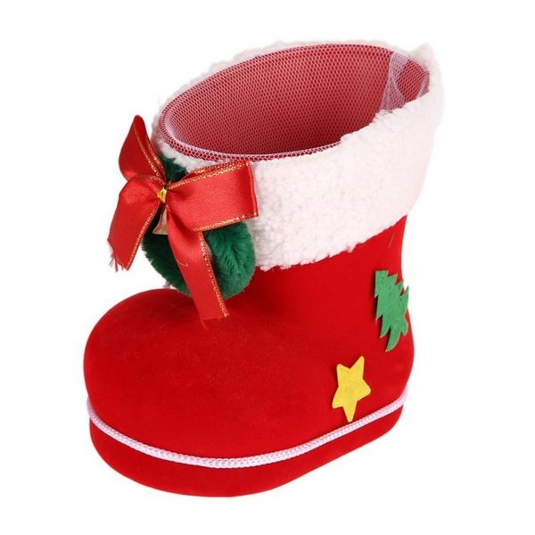 christmas tree decoration ornaments red flocking christmas boots candy bag (l
christmas tree decoration ornaments red flocking christmas boots candy bag (l