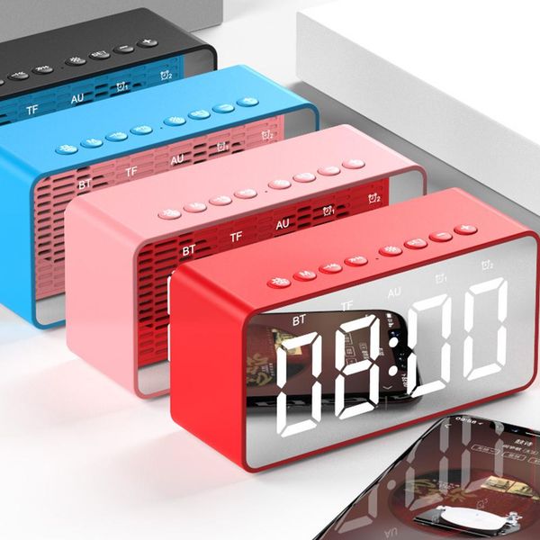 tpfocus led mirror alarm clock portable mini bluetooth speaker deskmirror screen display alarm clock home decoration
tpfocus led mirror alarm clock portable mini bluetooth speaker deskmirror screen display alarm clock home decoration
