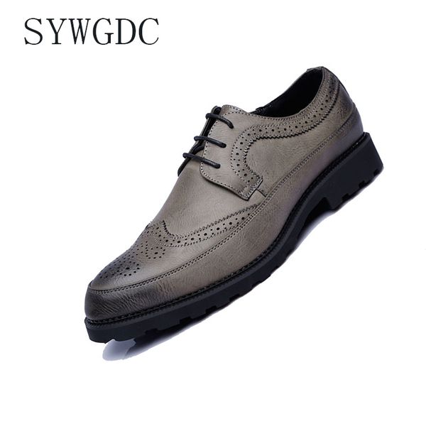 sywgdc 2019 leather formal men shoes fashion men low heels pointed toe comfortable office dress shoes plus size 38-48 drop ship, Black
sywgdc 2019 leather formal men shoes fashion men low heels pointed toe comfortable office dress shoes plus size 38-48 drop ship, Black