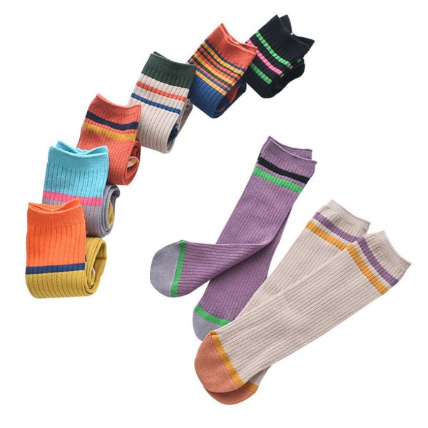 autumn boys girls socks designer kids letter knitting stripe children casual long socks fashion patchwork colors children sports socksing, Pink;yellow
autumn boys girls socks designer kids letter knitting stripe children casual long socks fashion patchwork colors children sports socksing, Pink;yellow