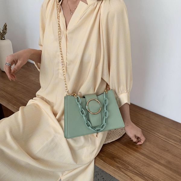 2020 new women's shoulder bag korean handbag messenger bag solid color fashion chain small square
2020 new women's shoulder bag korean handbag messenger bag solid color fashion chain small square