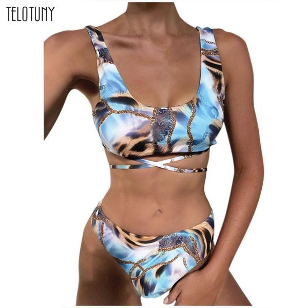 telotuny cross bandage bikini set 2020 print women swimsuit filled bra push up swimwear ladies hollow out bathing suit l326, White
telotuny cross bandage bikini set 2020 print women swimsuit filled bra push up swimwear ladies hollow out bathing suit l326, White