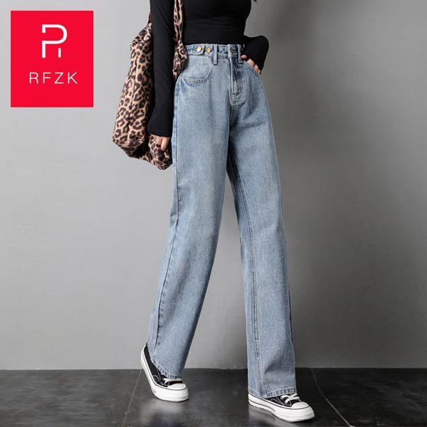rfzk high waist wide leg jeans women 2020 fall winter new plus velvet loose comfortable vertical straight mop jeans, Blue
rfzk high waist wide leg jeans women 2020 fall winter new plus velvet loose comfortable vertical straight mop jeans, Blue