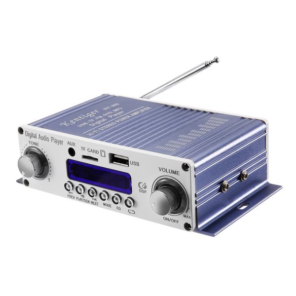 

kentiger hy - 603 hifi stereo power digital audio amplifier with ir control fm mp3 usb playback