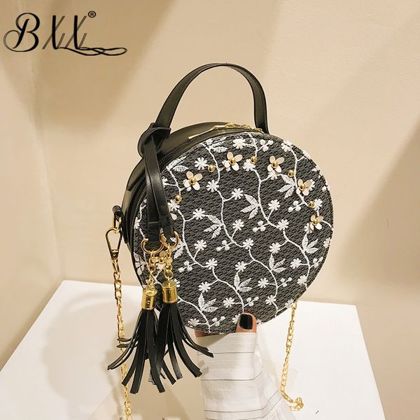 bxx sac / 2019 fashion autumn winter women's handbags lace embroidery round bag shoulder crossbody bag 19k-a260
bxx sac / 2019 fashion autumn winter women's handbags lace embroidery round bag shoulder crossbody bag 19k-a260