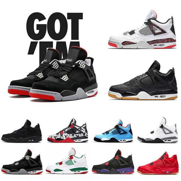 With Box US8-13 New Bred 4s IV 4 Men Shoes Flight Nostalgia Travis Scots Lightning Black Gum White Pizzeria Singles Day Sports Sneaker
With Box US8-13 New Bred 4s IV 4 Men Shoes Flight Nostalgia Travis Scots Lightning Black Gum White Pizzeria Singles Day Sports Sneaker