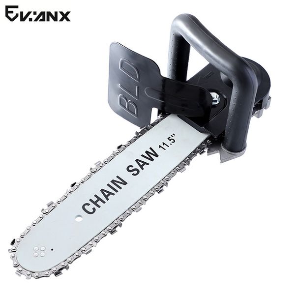 electric chain saw 11.5" cutting wood tools hcs electric chainsaw converter m10 angle grinder adapter for woodworking tools
electric chain saw 11.5" cutting wood tools hcs electric chainsaw converter m10 angle grinder adapter for woodworking tools