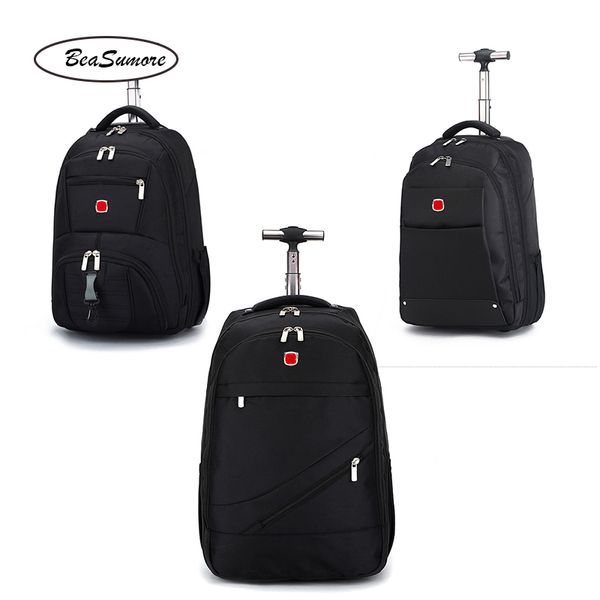beasumore 18/20 inch shoulders travel bag multifunction student backpack men business lapbag suitcases wheel
beasumore 18/20 inch shoulders travel bag multifunction student backpack men business lapbag suitcases wheel