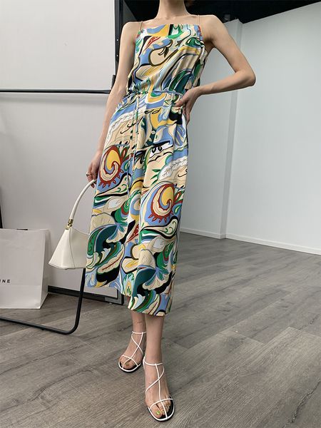 new spring yousef aljasmi abstract the harness dress gathered waist belt long joker temperament printed canvas skirts, Black;pink
new spring yousef aljasmi abstract the harness dress gathered waist belt long joker temperament printed canvas skirts, Black;pink