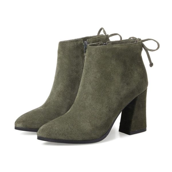 2020 classic women's real leather boots ladies cow suede fashion pointed toe autumn winter shoes women office booties 34-43, Black
2020 classic women's real leather boots ladies cow suede fashion pointed toe autumn winter shoes women office booties 34-43, Black