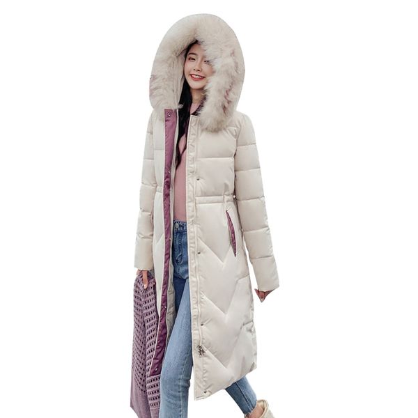 2019 new winter keep warm snow ground jacket lengthen thicken hooded loose leisure women's clothing temperament coat fashion, Tan;black
2019 new winter keep warm snow ground jacket lengthen thicken hooded loose leisure women's clothing temperament coat fashion, Tan;black