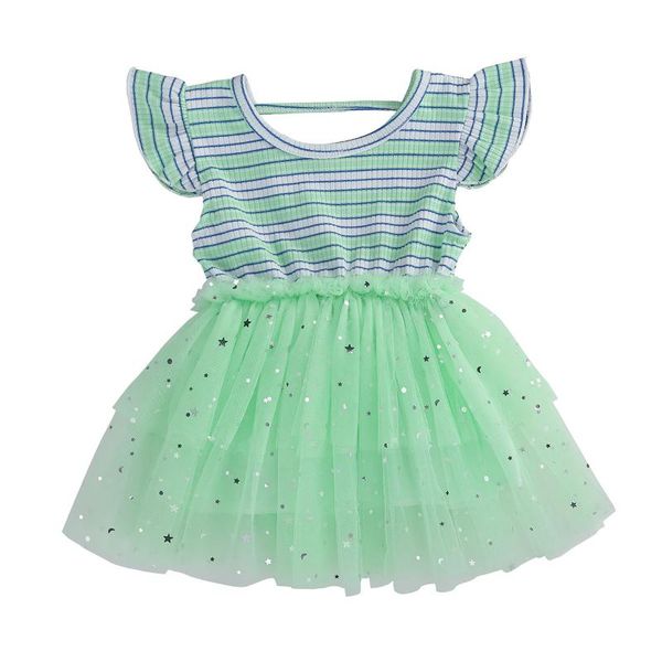 princess kids girls dress summer party ruffle short sleeve rainbow striped print pegeant stars tulle tutu kids dress, Red;yellow
princess kids girls dress summer party ruffle short sleeve rainbow striped print pegeant stars tulle tutu kids dress, Red;yellow