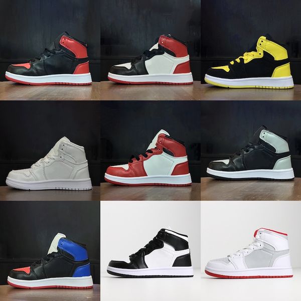 Nike Air Jordan 1 Детская обувь OG 1 1s Баскетбольная обувь Дети Boy Girl 1 Top 3 Bred Черные Красные
Nike Air Jordan 1 Детская обувь OG 1 1s Баскетбольная обувь Дети Boy Girl 1 Top 3 Bred Черные Красные