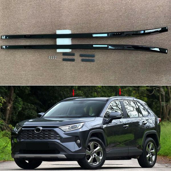 new black roof rack rails bars luggage carrier for toyota rav4 2019-2020 2pcs
new black roof rack rails bars luggage carrier for toyota rav4 2019-2020 2pcs