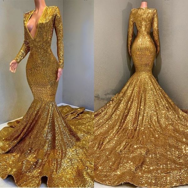 2020 plus size gold arabic african prom dresses long sleeves mermaid sequin muslim evening gowns, Black
2020 plus size gold arabic african prom dresses long sleeves mermaid sequin muslim evening gowns, Black