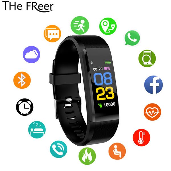 115 plus sport smart watch men women watches smart watch kid electronic wristwatch color led digital child band clock smartwatch, Slivery;brown
115 plus sport smart watch men women watches smart watch kid electronic wristwatch color led digital child band clock smartwatch, Slivery;brown