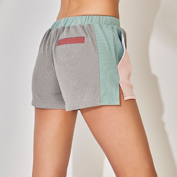 fashion ribbed stitching shorts 2020 spring fashion casual sweatpants fitness running shorts, White;red
fashion ribbed stitching shorts 2020 spring fashion casual sweatpants fitness running shorts, White;red