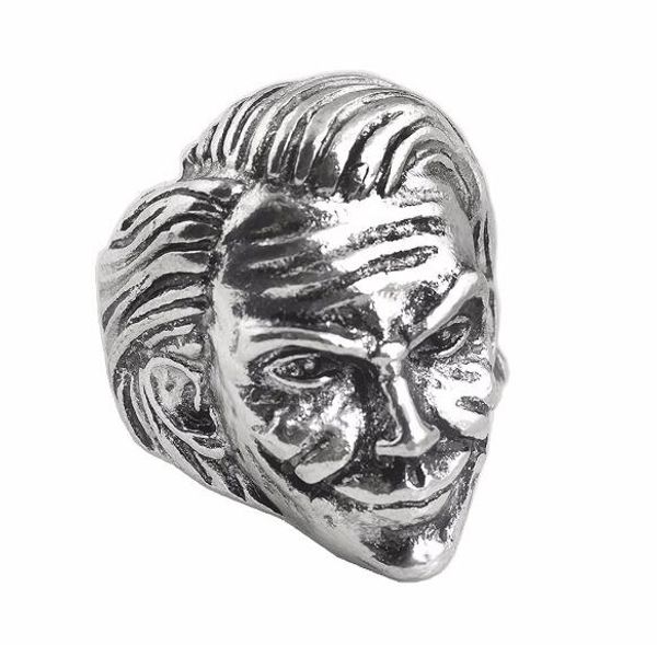 fashion avenger alliance batman clown finger ring men's silver stainless steel ring gothic vintage jewelry size 8-11, Golden;silver
fashion avenger alliance batman clown finger ring men's silver stainless steel ring gothic vintage jewelry size 8-11, Golden;silver