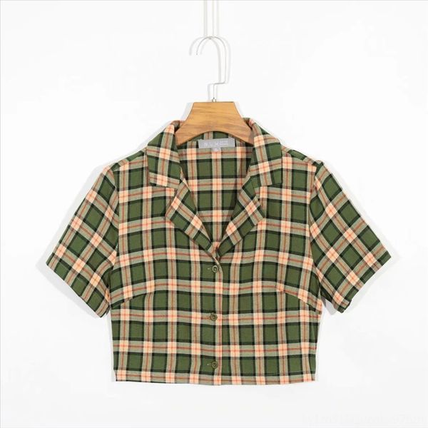 women's 2020 lapel single-breasted short shirt women's 2020 lapel single-breasted short shirt, White
women's 2020 lapel single-breasted short shirt women's 2020 lapel single-breasted short shirt, White