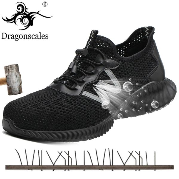 new fashion breathable steel toe cap safety shoes anti-piercing men's casual light summer outdoor work net shoes, Black
new fashion breathable steel toe cap safety shoes anti-piercing men's casual light summer outdoor work net shoes, Black