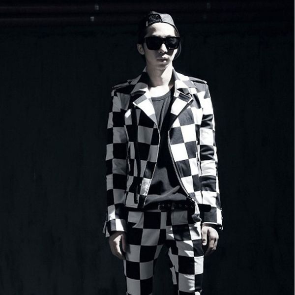 autumn men cotton white black plaid hip hop punk jacket jaqueta masculina men nightclub dj stage costume gothic japan style coat, Tan;black
autumn men cotton white black plaid hip hop punk jacket jaqueta masculina men nightclub dj stage costume gothic japan style coat, Tan;black