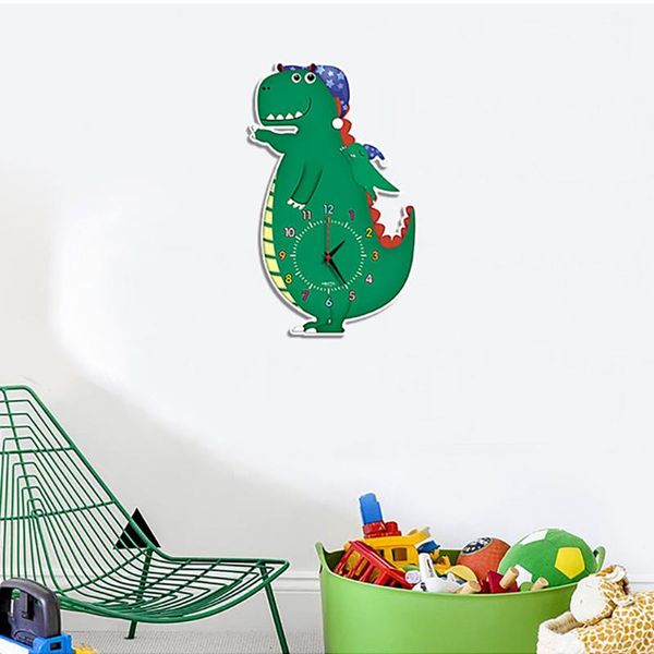 cute cartoon wall clock living room mute dinosaur wall clock children room decoration
cute cartoon wall clock living room mute dinosaur wall clock children room decoration