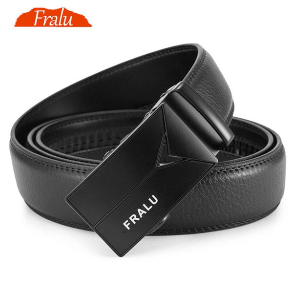 fralu belt men genuine luxury leather belts for men strap male metal automatic buckle ceinture homme, Black;brown
fralu belt men genuine luxury leather belts for men strap male metal automatic buckle ceinture homme, Black;brown
